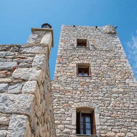 Charouda Stone Tower Apartment Pyrgos Dirou Ngoại thất bức ảnh