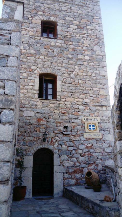Charouda Stone Tower Apartment Pyrgos Dirou Ngoại thất bức ảnh