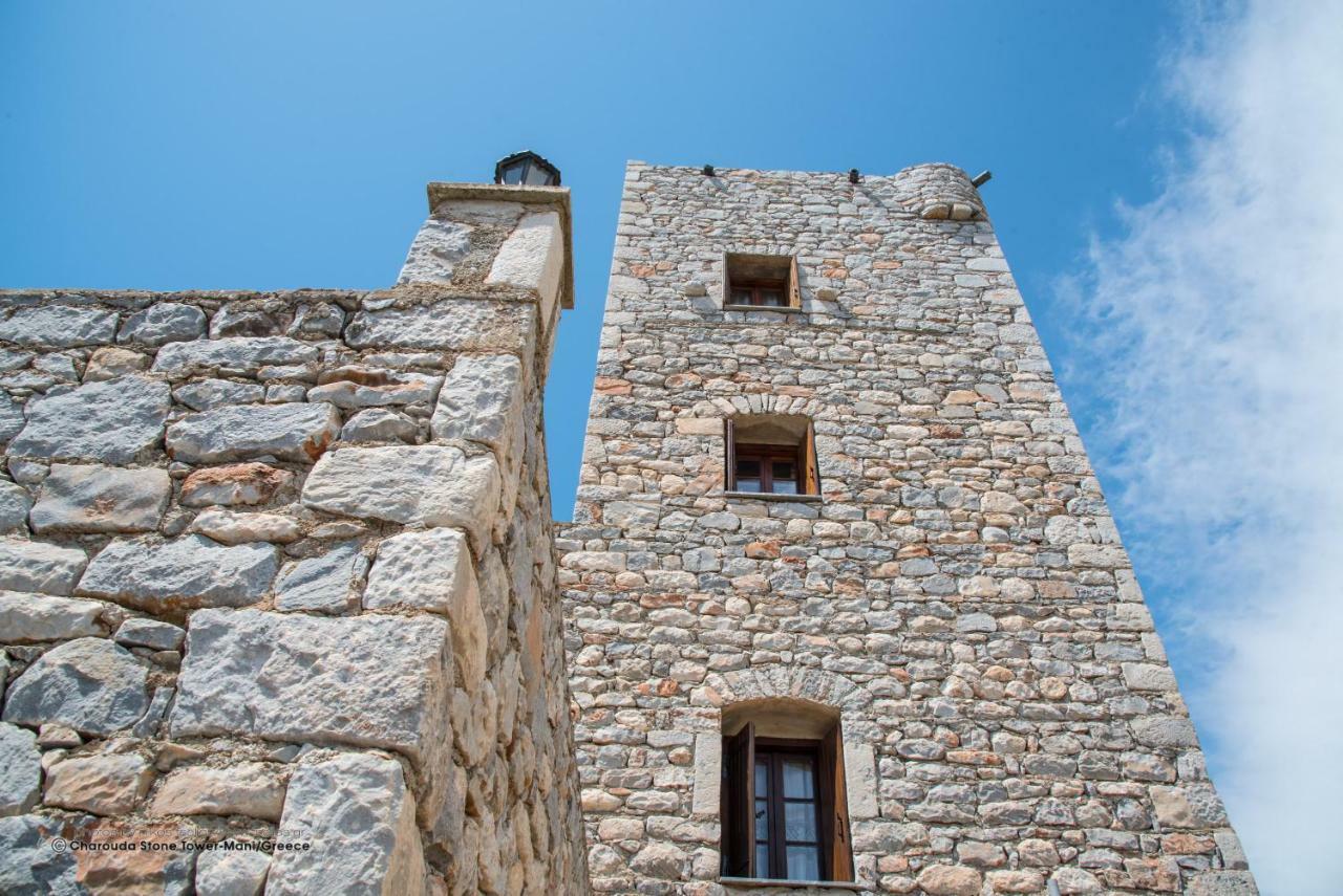 Charouda Stone Tower Apartment Pyrgos Dirou Ngoại thất bức ảnh